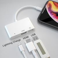 Ally İPhone-Lightning Hdmi Dijital AV Adaptör+ OTG Usb Hub