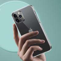Ally iPhone 12 Pro Max 6.7 Crystal Slim Şeffaf Silikon Kılıf