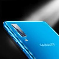 Ally Samsung Galaxy A7 2018 Kamera Koruyucu Kırılmaz Cam