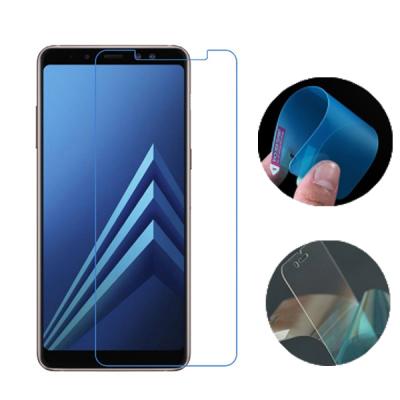 Ally Samsung Galaxy A8+ Plus 2018 İçin Esnek Darbe Emici Nano Glass Ekran Koruyucu