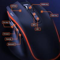 Baseus Gamo 9 Keys Programming Gaming Mouse Oyuncu Mause