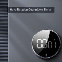 Baseus Heyo Rotation Countdown Manyetik Dijital  Çalar Saat