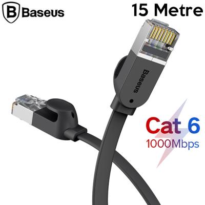 Baseus Ultra Hızlı RJ45 Gigabit Ethernet Kablosu 15mt Round Kablo