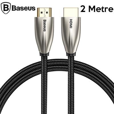 Baseus Horizontal HDMi 2.0 Kablo 4K HDMI to 4K HDMI Kablo (2Mt)