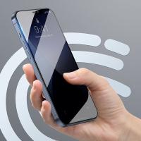 Baseus İPhone 12 mini Ekran Koruyucu 0,23mm Anti Spy Çerçeveli Tempered Cam Ekran Koruyucu 2 Adet Se