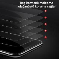 Baseus iPhone 11 Pro & X-XS 0.3mm Temperli Cam Ekran Koruyucu 2li