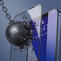 Baseus iPhone 12 Pro 0.3MM Full Tempered Cam Ekran Koruyucu 2adet Anti Blue