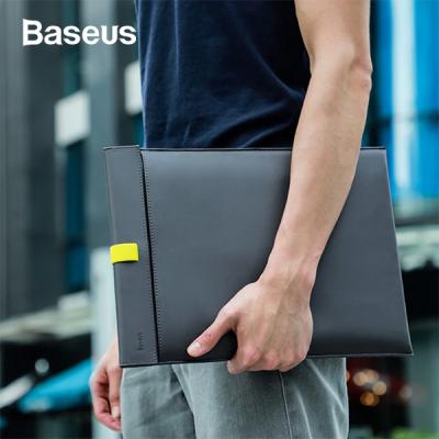 Baseus Lets Go Çift Katmanlı Deri Kılıf Çanta 13 inç Macbook Dell