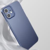 Baseus Simple Case iPhone 12 (6.1) İnce Şeffaf Silikon Kılıf