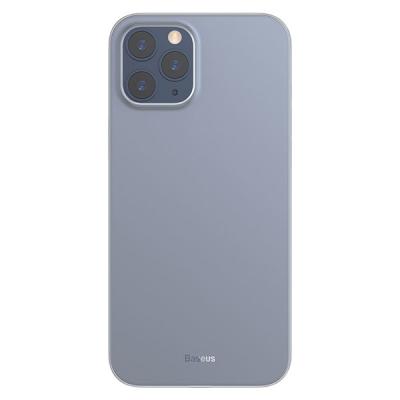 Baseus Wing Case iPhone 12 Pro 6.1 Çok İnce Lux Mat Şeffaf Kılıf