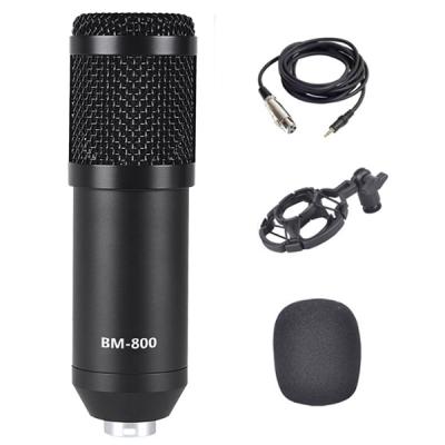 BM800 Condenser Stüdyo Profesyonel Kayıt ve Yayın Mikrofonu Studio