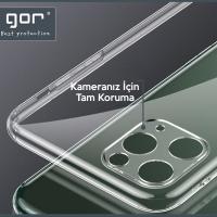 GOR İPhone 11 Pro 5.8 inch (2019) Kamera Korumalı Şaffad Silikon Kılıf