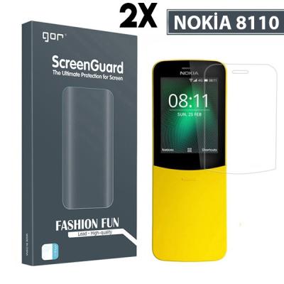 Gor Nokia 8110 Darbe Emici Ekran Koruyucu 2 Adet Set