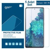 GOR SM Galaxy S20 FE  HD Darbe Emici Ekran Koruyucu Jelatin 5 Adet Set