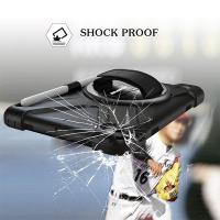 İpad Mini 4- 5 Shockproof 3 Kalem Yerli Katmanlı Standlı Zırh Shockproof Kılıf