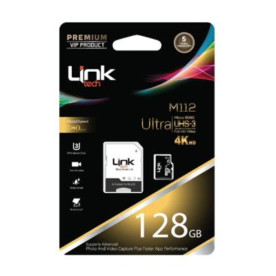 Linktech LMC-M112 128 GB MicroSDXC Hafıza Kartı + Adaptör