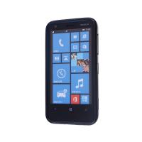 Nokia Lumia 620 Ultra Koruma Silikon Kılıf Siyah