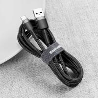 Baseus Cafule USB Type-C 3.0A Halat Hızlı Şarj Kablosu (1mt)