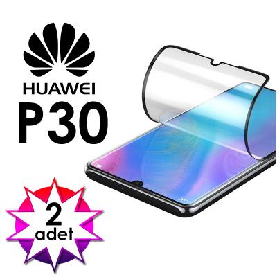 Baseus Huawei P30 3D Full Darbe Emici Ekran Koruyucu (2 Adet Set)