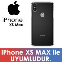 Baseus iPhone XS Max 6.5 Simple Şeffaf Gel Darbe Emici Silikon Kılıf