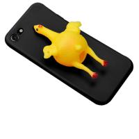 İPhone 6 3d Yumurtlayan Tavuk Figürlü Silikon Kılıf