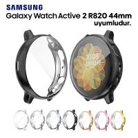 Samsung Galaxy Watch Active 2 44mm R820 Kılıf 360 Koruma Silikon