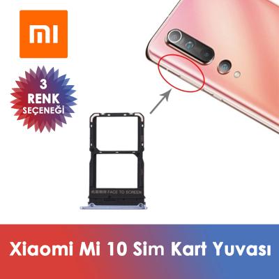 Xiaomi Mi 10 için Sim Kart Kapağı Tutucu Sim Yuvası