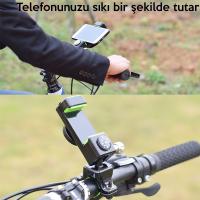 Çok Fonksiyonlu Esnek Pusulalı Bisiklet Telefon Tutucu