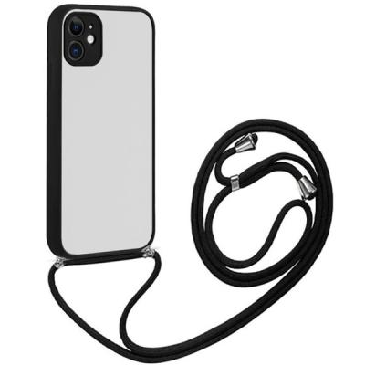 Ally iPhone 12 Mini 5.4 için Askılı Koruyucu Silikon Kılıf