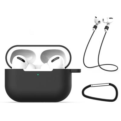 Apple Airpods Pro İçin Kılıf + Kulaklık Askısı + Anahtarlık