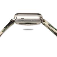 Apple iWatch 1,2,3 42mm 4-44m,46m Jeep Nylon Kayış Kamuflaj Desen