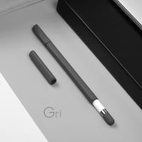 Apple Pencil 1.Nesil İçin Stylus Kalem Silikon Kılıf Full Set