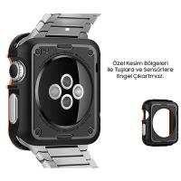 Apple Watch 4-5 40mm Şok Darbe Emici Önleyici Silikon Kılıf