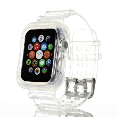 Apple Watch 6-SE-5-4 44mm-3-2-1 42mm Silikon Kayış Kordon Kılıf