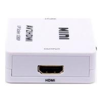AV to HDMI Mini Switch HDMI Görüntü Çevirici HD 720P Dönüştürücü Rca Composit Audio Video