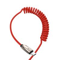Baseus Aita Led Işık Spiral USB-Type-C 3A Hızlı Şarj Kablosu 1mt
