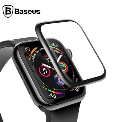 Baseus Apple Watch 4-5 40mm 3D Kavisli Tempered Kırılmaz Cam Koruyucu