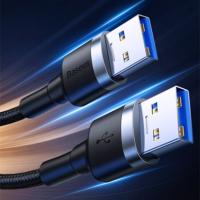 Baseus cafule Kablo USB3.0 Male TO USB3.0 Male 2A İki Ucu Usb Erkek Kablo 1M