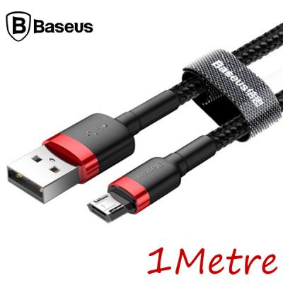 Baseus Cafule Mikro USB 2.4A Halat Hızlı Şarj Kablosu 1mt