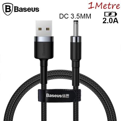 Baseus Cafule USB to DC 3.5mm Jack 2A Şarj Kablosu (1 METRE)