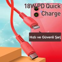Baseus Colorful Cable USB Type-C iPhone 11/Pro 18W Hızlı Şarj Kablosu