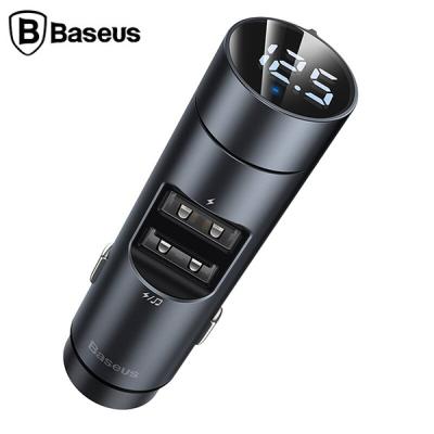 Baseus Energy Column Bluetooth 5.0 Araba MP3 Dual USB Araç Şarjı