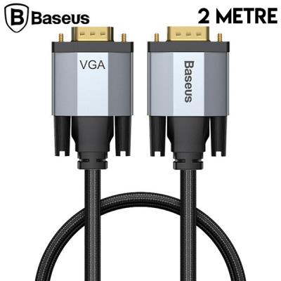 Baseus Enjoyment 1080P VGA to VGA Kablo Monitör Projeksiyon Kablosu (2Mt)