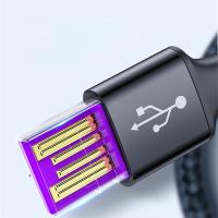 Baseus Halo USB Type-C 40W Flash Şarj USB Şarj Kablosu 1mt