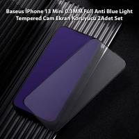 Baseus iPhone 13 Mini Full Çerçeve Cam Ekran Koruyucu 2 Adet Set 0.3mm