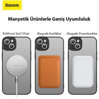 Baseus iPhone 14 Kamera Koruma Magsafe Kılıf+Ekran Koruyucu Seti