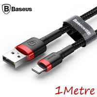Baseus iPhone 6-7-8-XS-XR Halat USB Hızlı Şarj Kablosu 1mt 2.4A