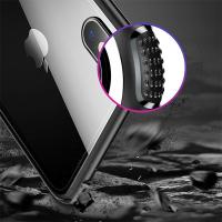 Baseus iPhone X Arkası Cam Yanları Darbe Emici Silikon Kılıf