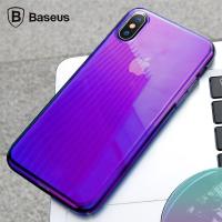 Baseus iPhone XS Max Glow Case Şeffaf Silikon Kılıf