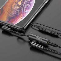 Baseus L42 iPhone XS-XR-XS Max-7-8 3.5mm Kulaklık Şarj Adaptörü